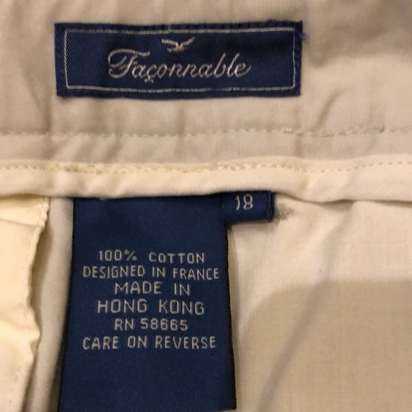 Faconnable Boys Pants Sz 18 - Picture 5 of 5